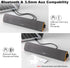 SOULION R50 Bluetooth Computer Speakers, 3.5mm PC Sound Bar, Wired USB Powered with Colorful LED Lights, Surround Sound