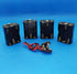 4 Set Thicken Battery Holder 6 x AA and T Type Wired Battery Clip Standard Snap Connector