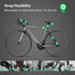 Bone (2 Packs), Bike Air Tracker Tag Strap Hidden Bicycle GPS Tracker Case for Apple Tag, Ultra-Lightweight