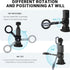 YUAN YU JING MI 3 360 2/3 YUANYU Metal Magnetic Mount Cage Non-Slip Silicone Suction Base Mount for Pocket