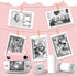 Kids Instant Camera Refill Print Paper, 5 Rolls HD Thermal Print Paper Set for Portable Instant Print Camera