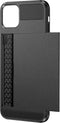 Vofolen Case for iPhone 11, Wallet Credit Card Holder, Anti-Scratch Dual Layer Hybrid Bumper Armor, Matte Grey