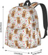 Zisqerts Backpack 16 Inches Backpack Highland Cow Lightweight Travel Laptop
