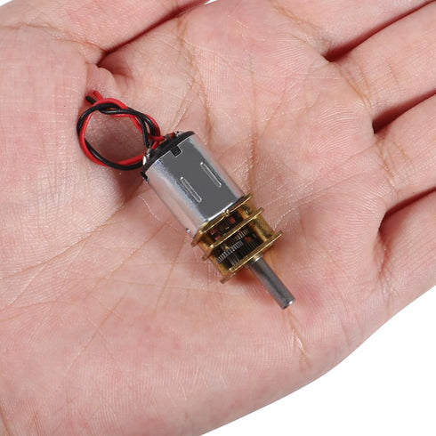 JUZITAO 4PCS N20 3V-6V Mini Micro Gear Motor DC Slow Speed Full Metal Gearbox Micro Motor Speed Reduction Motor for DIY