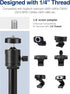 Puroma Webcam Stand - Goose-Neck Mount Stand for Logitech Webcam C922, C930e, C920S, C920, C615 with 1/4" Thread