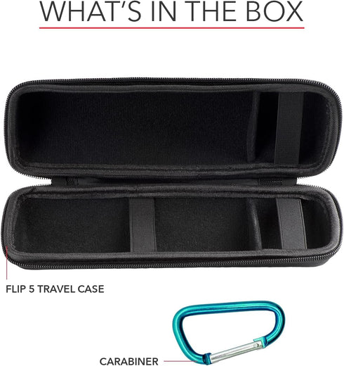 Hard Shell Case for JBL Flip 6 5 4, Wireless Waterproof Portable Speaker (case only)