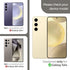 ArmorSuit 2 Pack Screen Protector for Samsung Galaxy S24 (6.2"), Case Friendly MilitaryShield HD Clear Film