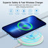 Wireless Samsung S24 FE Phone Charger for Android, Fast Charging Pad Compatible with Galaxy S24 Ultra