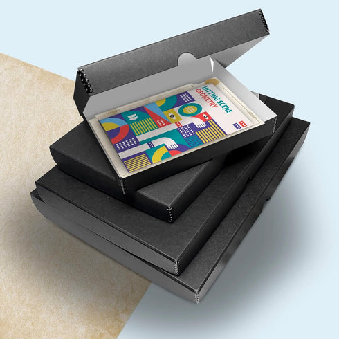 Golden State Art Archival Folio Storage Box 11x14, Clamshell Design with Metal Edge for Preserving Photos, Documents,