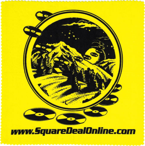 (6) 7" x 7" High Density Microfiber Optical CD & DVD Cleaning