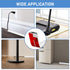 Self Adhesive Floor Cord Cover for Power Cord Management, 20Ft, 0.51" W x 0.31" H (White)