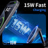 AAGJJ Holder,15W Android,360 3 Phone Holder for Model Y,Magnetic Phone Wireless Car Charger with Magsafe,Suction Cup