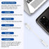 USB C to 3.5mm Headphone Jack Adapter for iPhone 15/15 Pro/Pro Max, Type C Aux Dongle for iPad, Samsung Galaxy