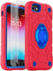 KCJ Heavy Duty Phone Case for iPhone SE 2022/2020, 8/7/6/6S - Full Body Protection, Soft Silicone + Hard PC, 4.7"