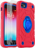 KCJ Heavy Duty Phone Case for iPhone SE 2022/2020, 8/7/6/6S - Full Body Protection, Soft Silicone + Hard PC, 4.7"