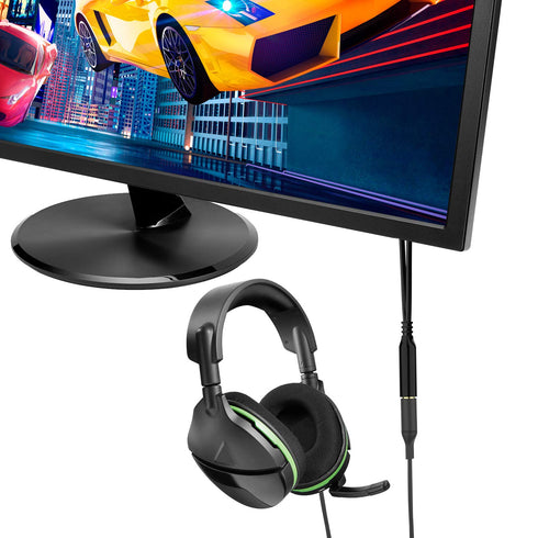 Maeline Headphone Splitter Adapter, 3.5mm Mic Cable for Computer, Headset 3.5mm Female to Dual Male
