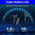 ZIOCOM Bone Conduction Headphones, Foldable Open Ear Bluetooth 5.3 Sports Wireless Earphones with Mic, IPX6 Waterproof