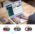 SIREG 0.027in 3 Pack) Webcam Cover Slide Ultra Thin Web Camera Cover for Laptops Smartphone PC Tablets for Protecting