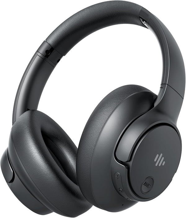 Active Noise Cancelling Headphones, Wireless Over-Ear Bluetooth Headphones with Microphone, 70h Play Time, Bluetooth 5.3