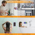 Waterproof Shower Phone Holder, 360° Rotation Case, Angle Adjustable, Anti-Fog High Sensitivity for 4" - 6.8" Phones