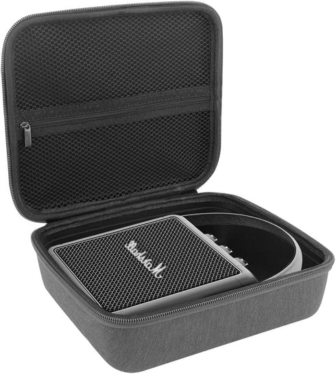 Geekria Carrying Case for Marshall Stockwell II - Waterproof Speaker Hard Shell Bag with Room for Accessories