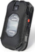 Nakedcellphone Fitted Series Case for Kyocera DuraXV Extreme, DuraXE Epic, DuraXA Equip - Black Vegan Leather