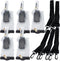 Lsgoodcare 5Pcs Portable Two Way Radio Bag - Waterproof Rainproof Case Pouch for Motorola Kenwood Midland Walkie Talkie
