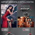 ULANZI MT-44 59" 2 1 360 Extendable Phone Tripod, Selfie Stick Vlog Stand with in Phone Clip, Ball Head Camera Tripod