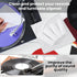 8 Pack 12" 12" Honeydak Microfiber Record Cleaning Cloth, x Reuseable Anti Static Towels for Glasses, TV Screen