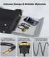 SWITCHFLUX 1080P@60Hz VGA to HDMI Adapter, Uni-Directional VGA (Source) to HDMI (Display) Converter (Male to Female)