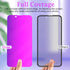 iPhone 14/13/13 Pro Privacy Screen Protector - 28° Anti-Spy Tempered Glass, Full Coverage, Bubble-Free, Easy Install,