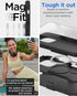 AICase iPhone 13 Heavy Duty Belt Clip Case with Rugged Shockproof Protection & Glass Screen Protector, Compatible with