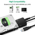 SATA to USB 3.0 Adapter, External Hard Drive Converter Cable for 2.5" 3.5" HDD, SSD with Power Supply