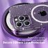 Choiche Magnetic Case for iPhone 14 Pro Max, Women Clear Glitter Bling Case, Compatible MagSafe