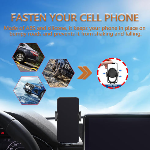 Car Phone Holder for Audi 2020-2024 S4/S5/RS4/RS5/Audi A4 2020-2024/A5 2021-2023/Q5 2021-2024 Accessories, Hands Free