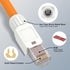 VCELINK Tool-Free RJ45 Connector - CAT6A Field Termination Plug for CAT6A, CAT6 Network Cable (6 Pack)