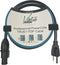 Edison (Male) to Neutrik powerCON TRUE1 Cable - 3 Feet