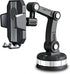 Car Phone Mount - Versatile Dashboard Suction Phone Holder, Perfect for Trucks and Cars - Universal Fit, Black Car Phone Holder