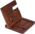 awofer Ebony Wood Phone Docking Station, Nightstand with Key Holder, Wallet Stand, Watch Organizer for Gifts