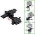 VEETALEE 4-Way 1/4" Aluminum Macro Focusing Rail Slider with Quick Release Plate, Screw Hole for Close-Up Shooting