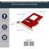 StarTech.com U.2 to PCIe Adapter - x4 PCIe for 2.5" U.2 NVMe SSD - SFF-8639