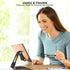 YOSHINE Upgraded Phone Stand for Desk, Adjustable Foldable Aluminum Holder for All iPhone Smartphones and iPad Tablets