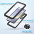 Lanhiem Magnetic Case for Samsung Galaxy S24, IP68 Waterproof Dustproof Rugged Full Body Cover with Screen Protector