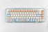 Sumgsn MOA Profile Keycaps 138 Keys, Yellow Cute Duck PBT DYE-SUB Keycap for MX Cherry Mechanical Keyboards