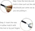 Samsung Galaxy Tab S4 S Pen Replacement Touch Pen EJ-PT830B T835 T837 with Tips/Nibs (Black)