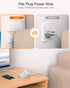 USB C Travel Power Strip - Ultra Flat Extension Cord with 3 Outlets and 3 USB Ports
