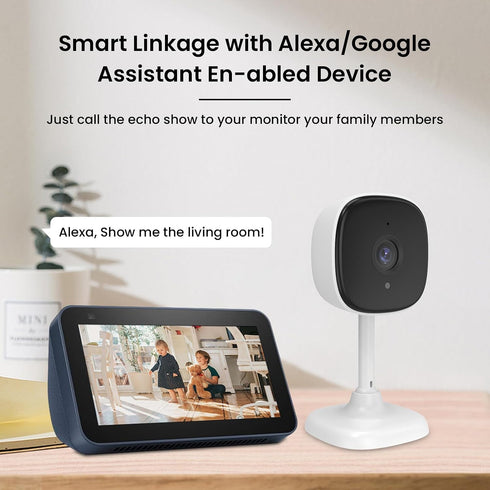 AMOROM Security1080P Mode2-Way AM-C1-03 Indoor Camera for Home WiFi Security Camera for Baby MonitorPrivacy TalkNight