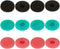 Sennheiser MX500 Earbud Tips - Foam Replacement Earbud Pads, 6 Pairs in Black, White, Pink - Compatible Earbud Tips