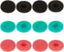 Sennheiser MX500 Earbud Tips - Foam Replacement Earbud Pads, 6 Pairs in Black, White, Pink - Compatible Earbud Tips