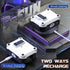 R-fun Compatible with AirPods Pro 2nd Generation 2023, Full Drop Protection Charging Case with Cleaner Kit, White